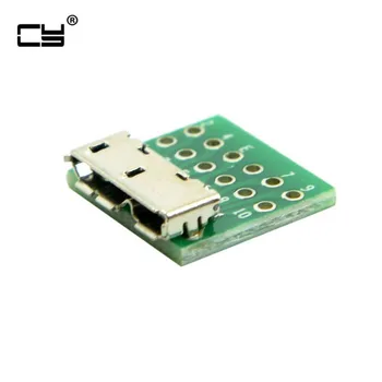 

5pcs Micro USB 3.0 10pin Female Socket Receptacle Board Mount SMT Type with PCB for DIY Cable