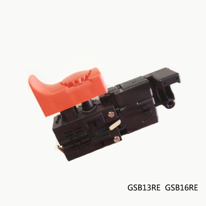 Free shipping! Electric Hammer Drill Speed Control Switch for bosch GSB13RE GSB16RE,Power Tool Accessories
