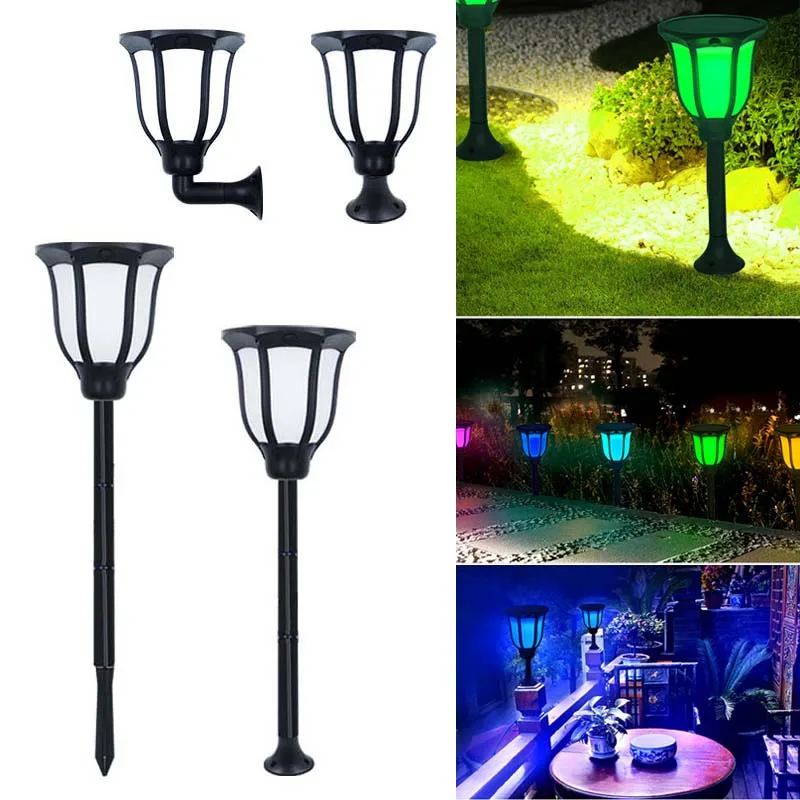 

Solar Power LED Light Waterproof Automatically Lamp RGB Color Changing High Brightness Light For Garden Outdoor Patio LB88