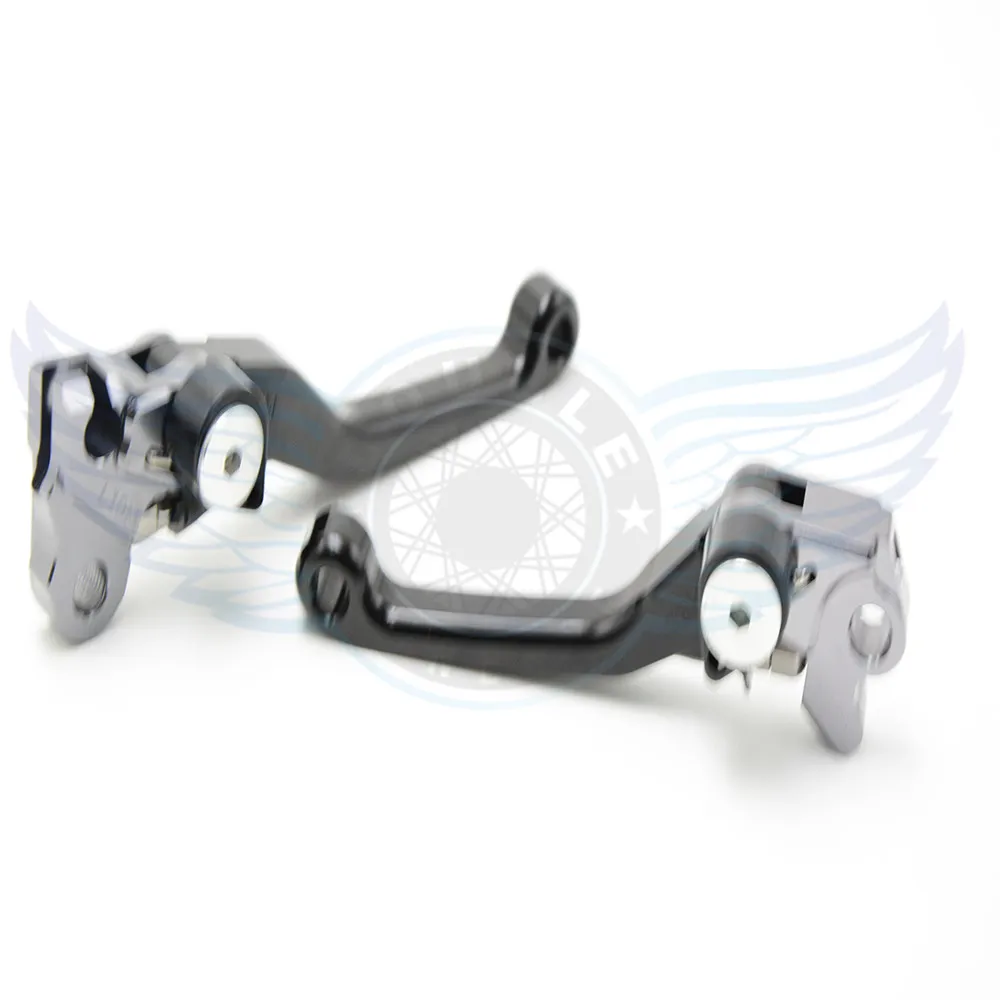 

black Motorcycle One Pair Top Quality CNC Pivot Brake Clutch Levers For Honda CR125R / 250R 92 93 94 95 96 97 98 99 00 01 02 03