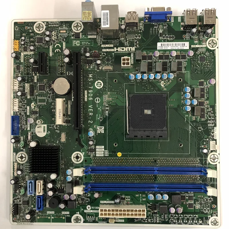 

808920-002 for HP ENVY 750 PAVILION 550 AMD FM2B MOTHERBOARD 808920-002 808920-602 MS-7906 Good Quality Almost New