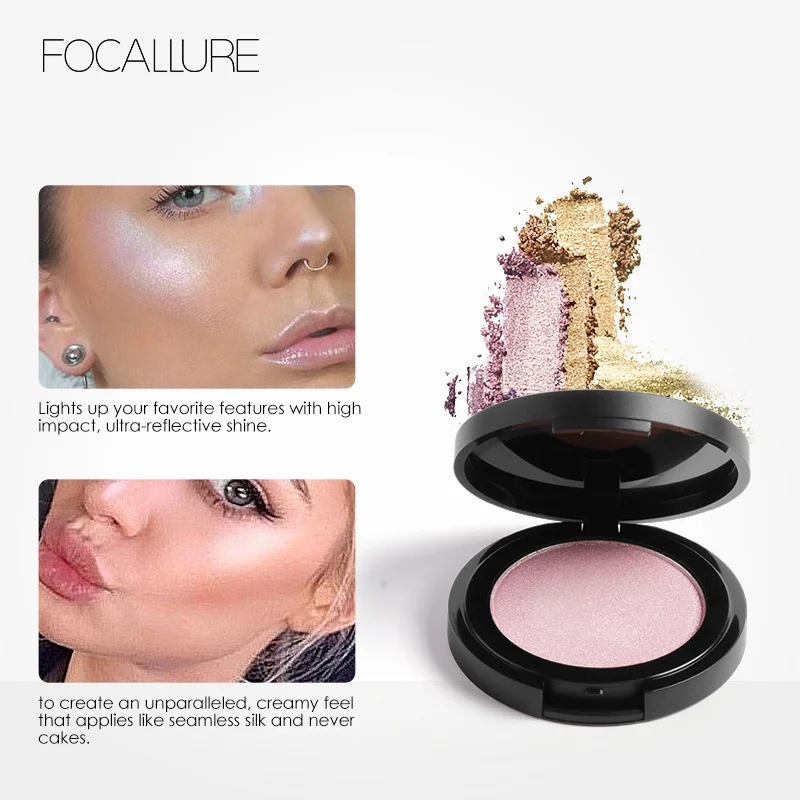 Focallure 5 цветов highlighter пудра Макияж Imagic осветитель мерцающая для лица Уход