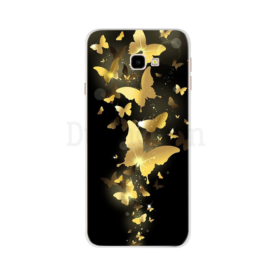 Крутой Мягкий ТПУ чехол для Samsung Galaxy j4 PLus J415 2018 силиконовый мультяшный милый J415FN