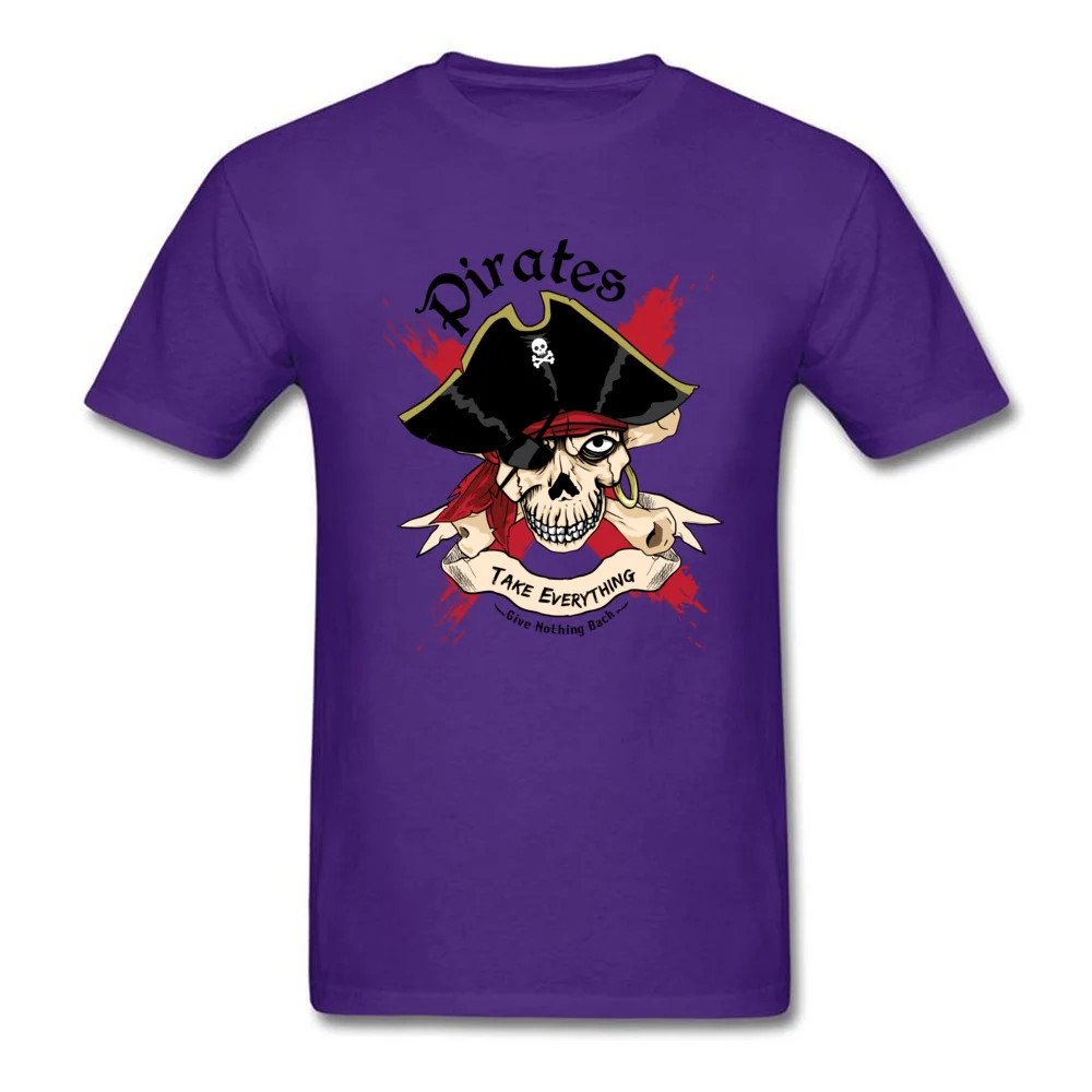 Family PIRATE Normal Short Sleeve T Shirt Lovers Day O-Neck Cotton Fabric Tops T Shirt for Boys T Shirt Casual PIRATE purple