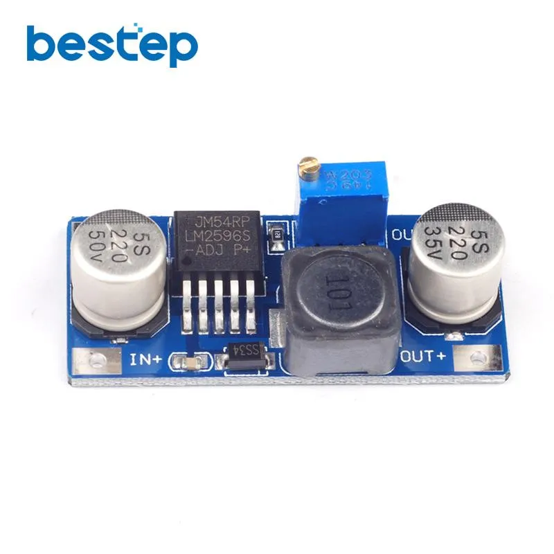 

LM2596 DC-DC Step Down Buck Converter Module 3.2V-40V to 1.25V-35V Adjustable Power Supply Buck Module Voltage Regulator