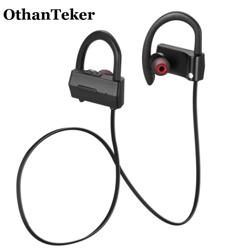 

Sports Headphone Bluetooth Headset Wireless Stereo Ear Hook with Microphone Waterproof Running Headphones HIFI Bass Earphones