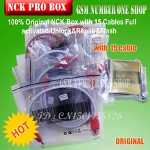 Gsmjustoncct NCK Pro Box с 15 кабели полный звуковая активация/разблокировать& Ремонт и флэш-памяти
