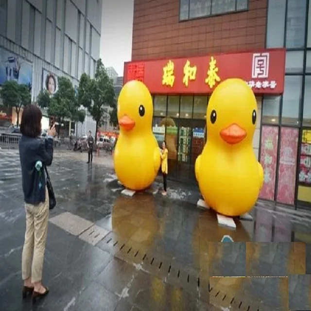 inflatable yellow duck 2 m high rubber duck use for open business commercial activity - Christmas Duck inflatable yellow duck 2 m high rubber duck use for open business commercial activity - Christmas Duck