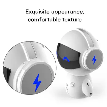 

TWISTER.CK Mini Wireless Robot Loudspeaker TF USB Subwoofer Bluetooth Speakers Mp3 Stereo Audio Music Player