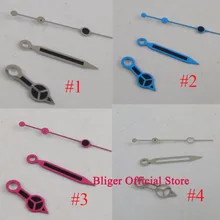 Серебряный край черный/синий/красный/серебристый цвет часы ручной подходит для Mingzhu 2813 Miyota 8215 автоматический механизм