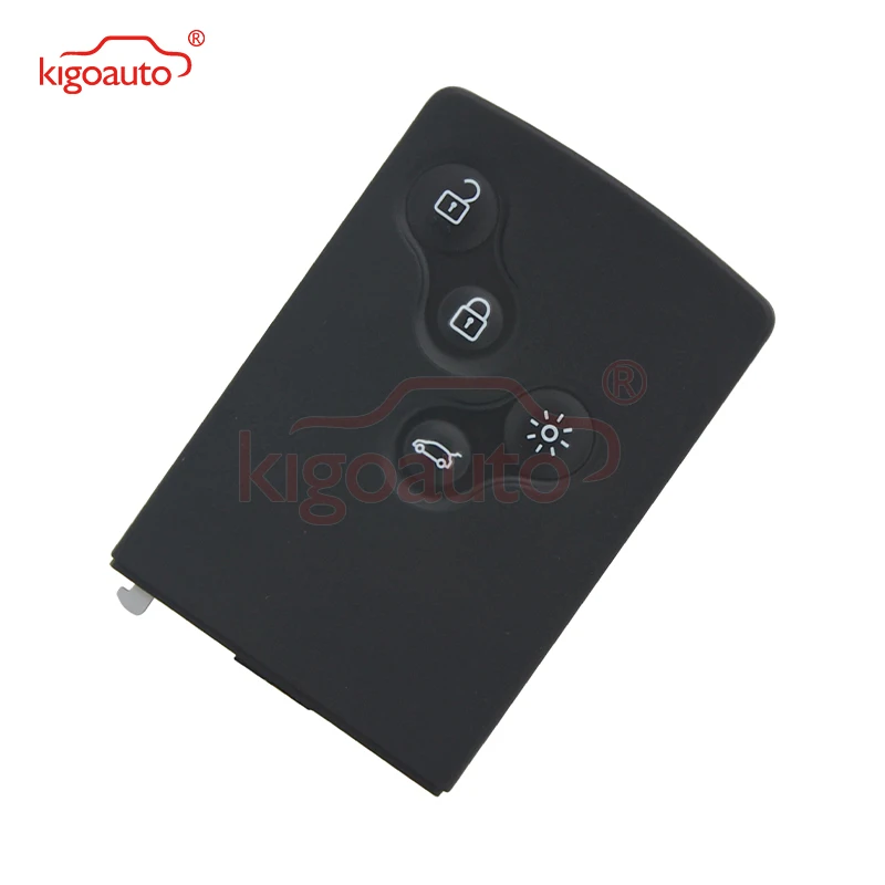 Kigoauto OEM дистанционный ключ карта смарт-ключа для Renault Koleos 4 кнопки 434 МГц PCF7941 без Аварийный ключ