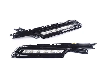 

Car Flashing 2Pcs DRL For Volkswagen VW Golf 7 2013 2014 2015 2016 LED DRL Daytime Running Lights Daylight Fog light
