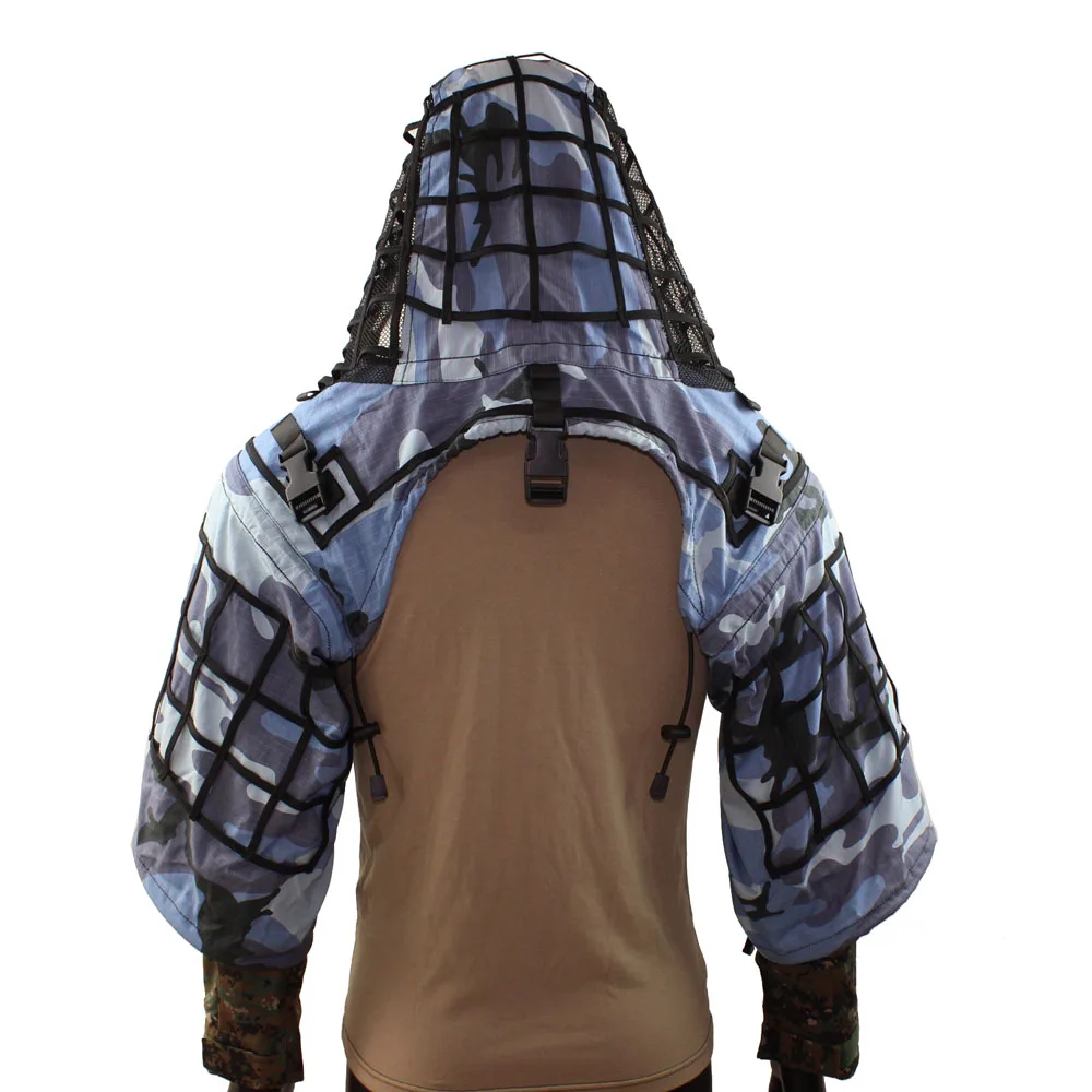 TTGTACTICAL Ghillie костюм основа RIPSTOP дышащий Камуфляж Viper вытяжки для снайпера, стрельбы, страйкбола цифровой лес CP