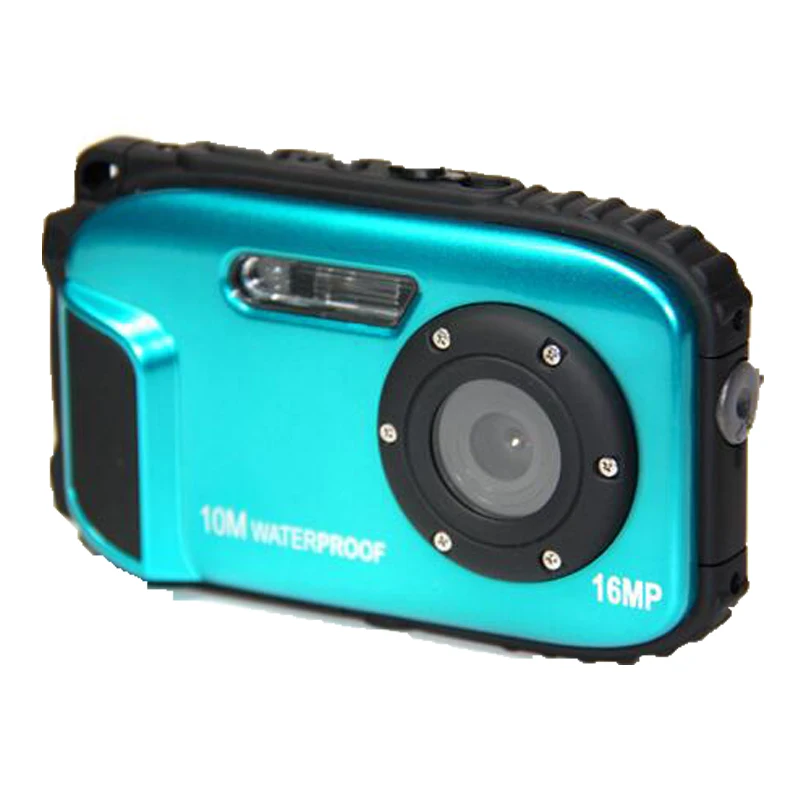 16 MP Cámara impermeable 10 M 8X Zoom subacuática a prueba de golpes cámara Digital 2,7 pulgadas cámaras LCD 16 MP Cámara impermeable 10 M 8X Zoom subacuática a prueba de golpes cámara Digital 2,7 pulgadas cámaras LCD