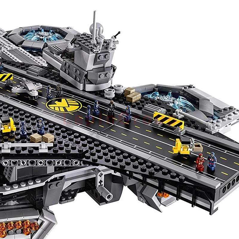 LP 07043 3057 шт. marvel Super Heroes The Shield Helicarrier наборы строительных блоков LPings игрушки Клон