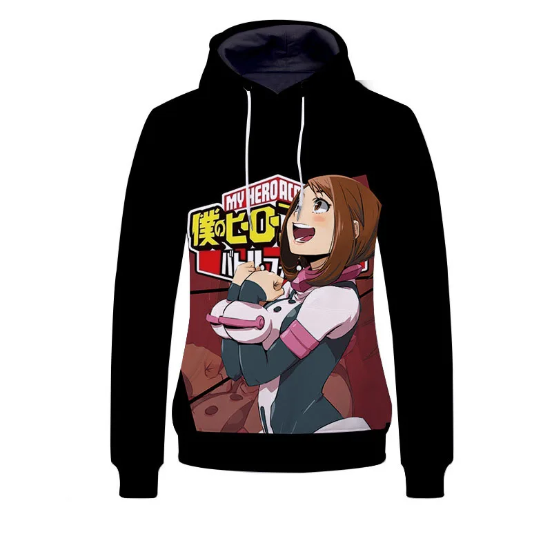 Fans Wear 2019 Men Hoodies My Hero Academia Sweatshirt Anime No Hero Academia Hoodie 3d Printed Hoodie for Fans Cosplay