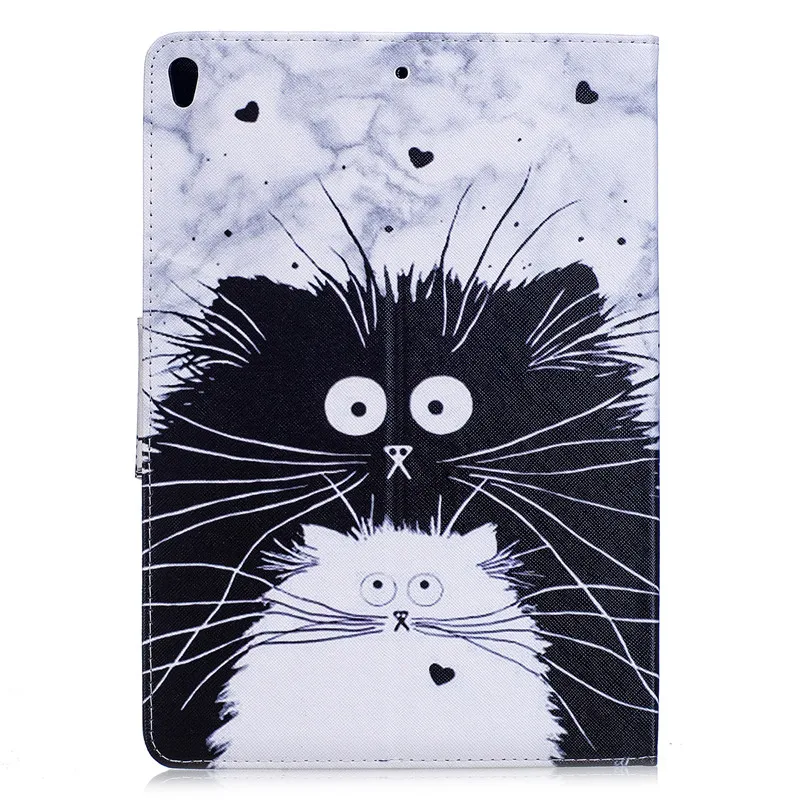 Wekays For Coque Apple IPad Pro 10.5 inch Cute Cartoon Cat Leather Flip Fundas Case For IPad Pro 10.5