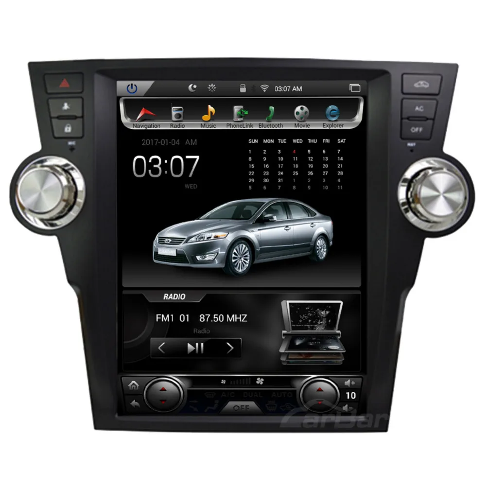 car dvd for toyota Highlander (7)