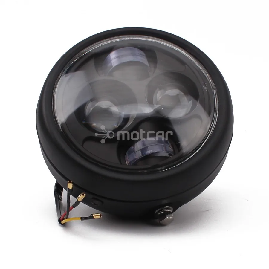 Фара передняя для мотоцикла Honda CB100 CB125S CL GN125 CG125 6 3 дюйма с прозрачными