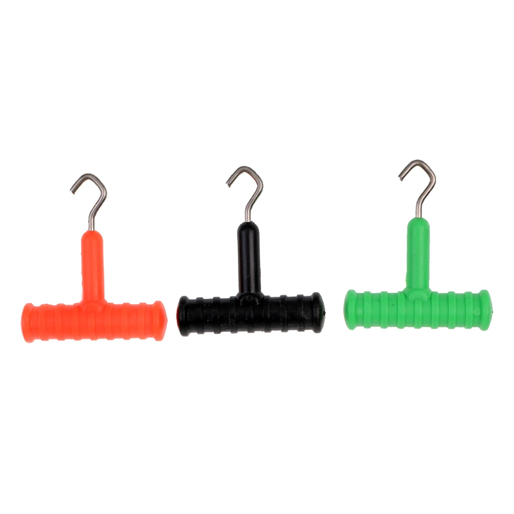 3 Pieces Carp Fishing Knot Puller Tool Rig Making Tool Sea Fishing Hair Rig Fishing Tool Accessories