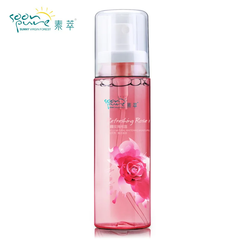 SOONPURE Rose Extract Whitening Essence Face Spray Ageless Moisturizing Black Head Remover Acne