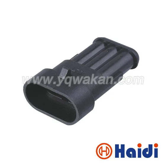 

Free shipping 10sets 3pin tyco electrical auto cable plug waterproof wire harness male connector 282105-1
