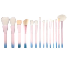 YAVAY First Love 14pcs Professional Multipurose Makeup Brushes Soft Makeup Brush Set Liner Foundation Blush Powder Brush Kit