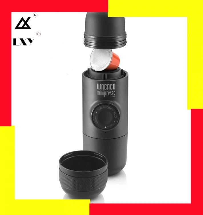 

Mini Coffee Maker Hand Pressure Portable Capsules Coffee Machine For Nespresso Capsules