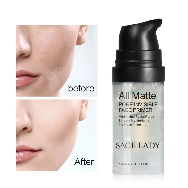 6/12ml Face Base Primer Makeup Liquid Matte Make Up Fine Lines Oil-control Facial Cream Brighten Foundation Primer Cosmetic 6/12ml Face Base Primer Makeup Liquid Matte Make Up Fine Lines Oil-control Facial Cream Brighten Foundation Primer Cosmetic