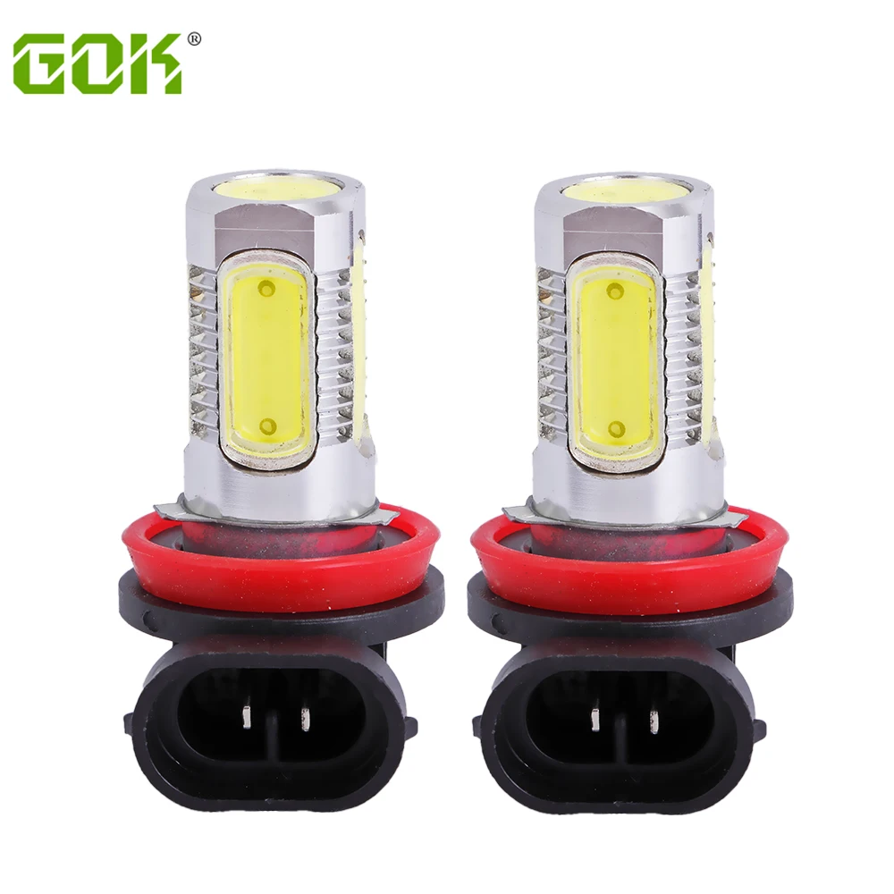 

2pcs H11 LED High Power 7.5W Car LED headlight H11 H7 9005 9006 Fog Lamps Auto car led bulbs Car Light Source parking 6000K