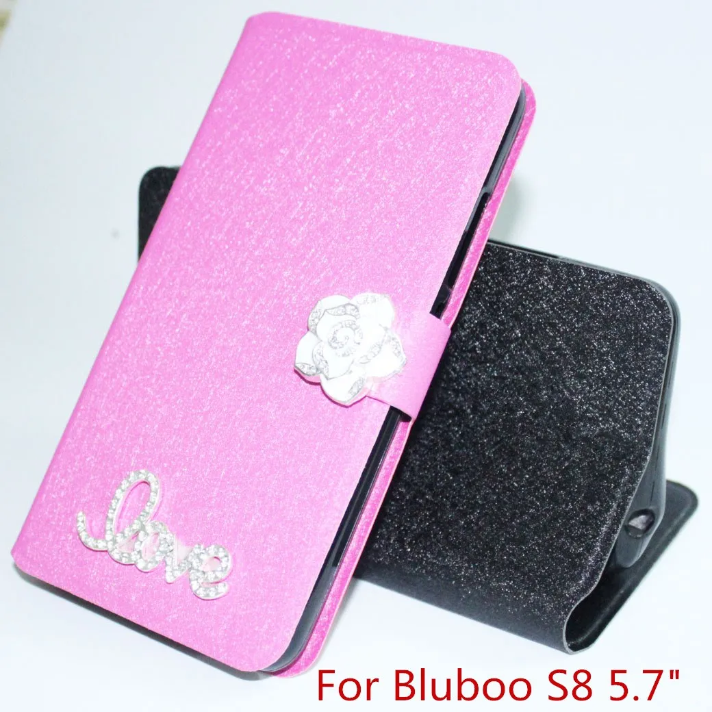 

Pu Leather Case For Bluboo S8 5.7" phone case High Quality Flip Cover with Card Holder in Stock