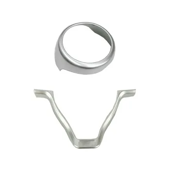 

For Kia Optima k5 2016 2017 2018 Chrome Steering Wheel Panel Cover Badge Insert Trim Ring Accent Bezel Frame Garnish Car Styling