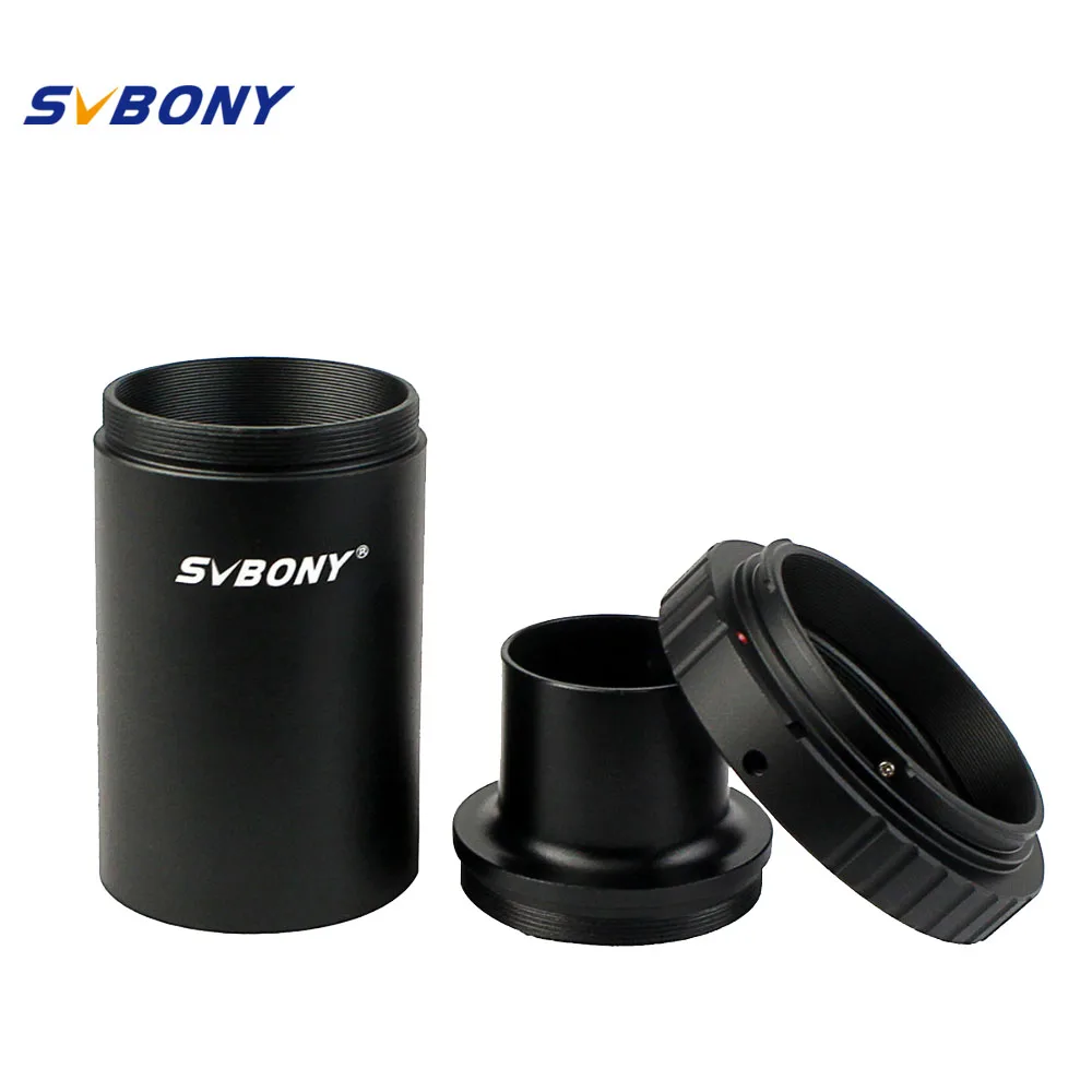 SVBONY 1.25 بوصة تمديد أنبوب محول CA1 الفلك تلسكوب M42 موضوع T-جبل + T2 خاتم محول ل تلسكوب /كاميرا F9105