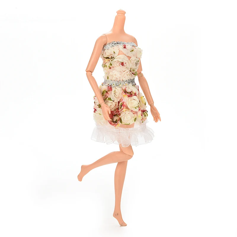 1 шт. модные красивые платья для кукол с цветочным принтом | Игрушки и хобби