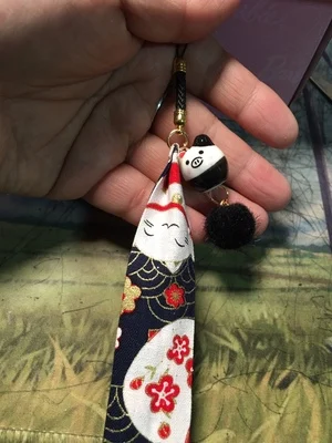 Традиционные Omamori Maneki Neko God Wish blesse Ribbon sakura аксессуары для телефонов подвесные брелоки J02