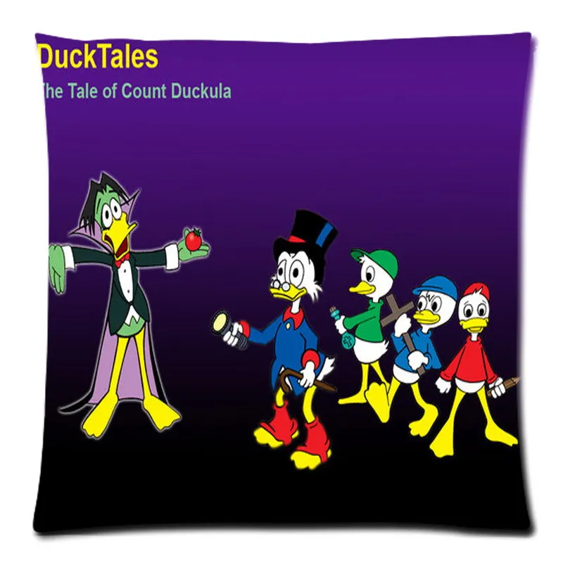 45X45cm граф Duckula чехол для подушки автомобиля дивана талии Наволочка на заказ