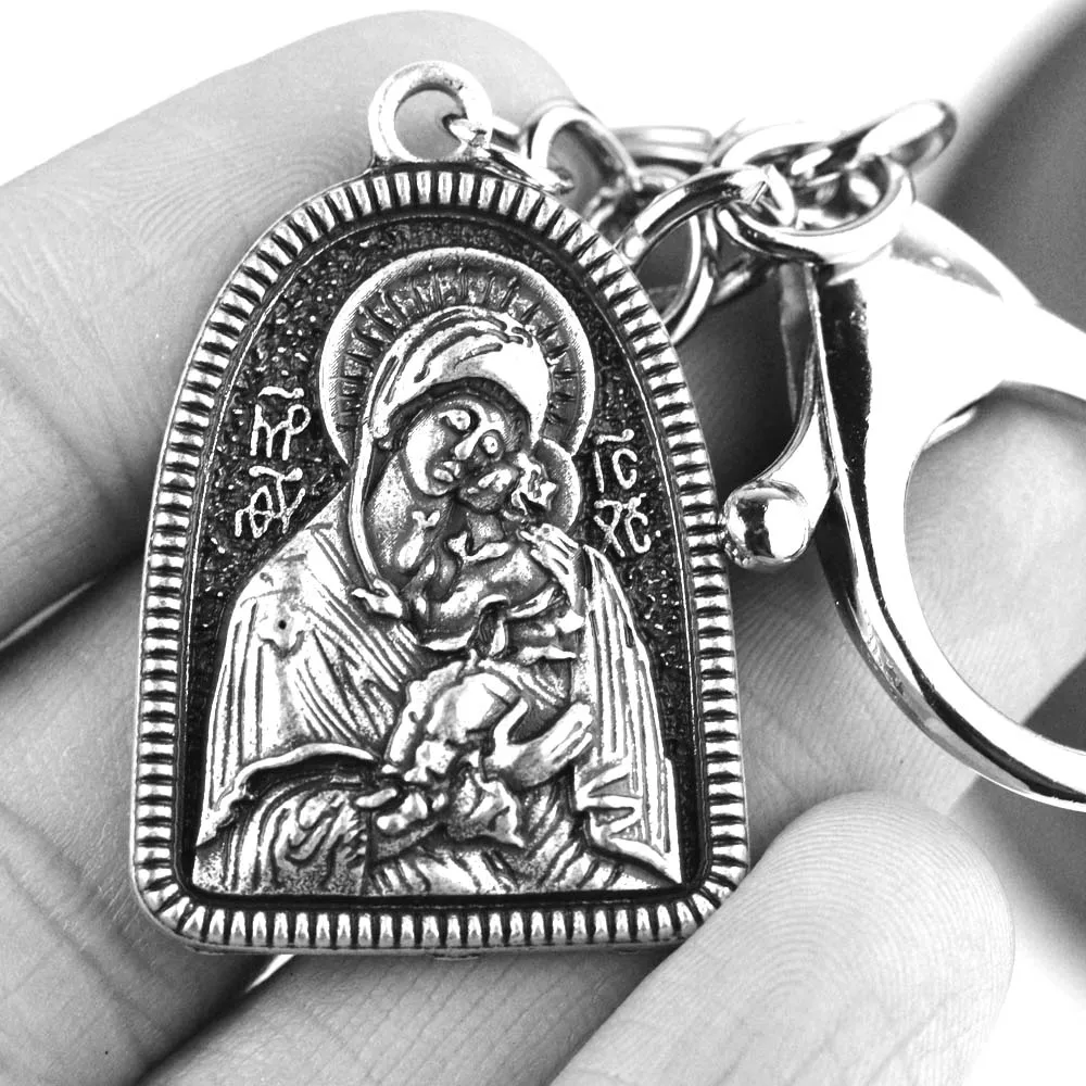 Русский брелок Feodorov Orthdox Lady Virgin Mary Faith подвеска подтверждение подарок