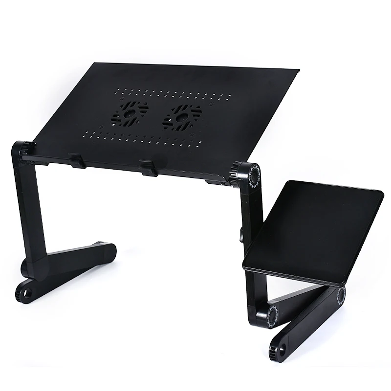  Portable Mobile Laptop Standing Desk For Bed Sofa Laptop Folding Table Notebook Desk With Mouse Pad