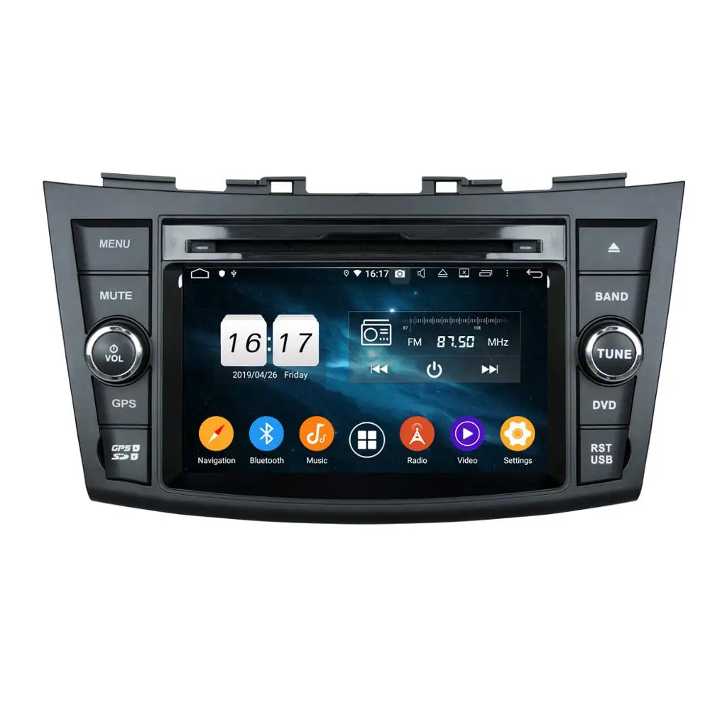 

Android 9.0 CAR DVD Player for SUZUKI Swift 2011-2012 GPS navigation Car multimedia player 4+32G