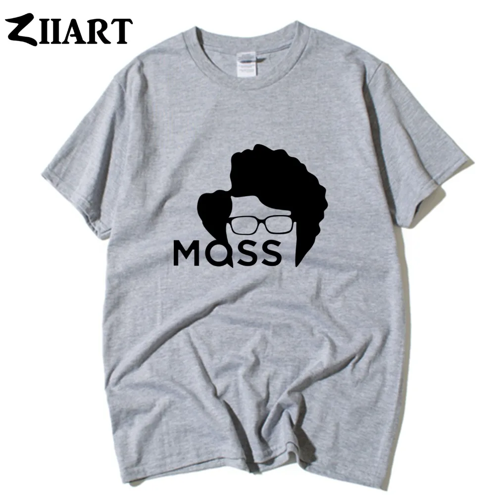 

the IT crowd Maurice Moss Richard Ellef Ayoade couple clothes man boys male o-neck cotton short-sleeve T-shirt