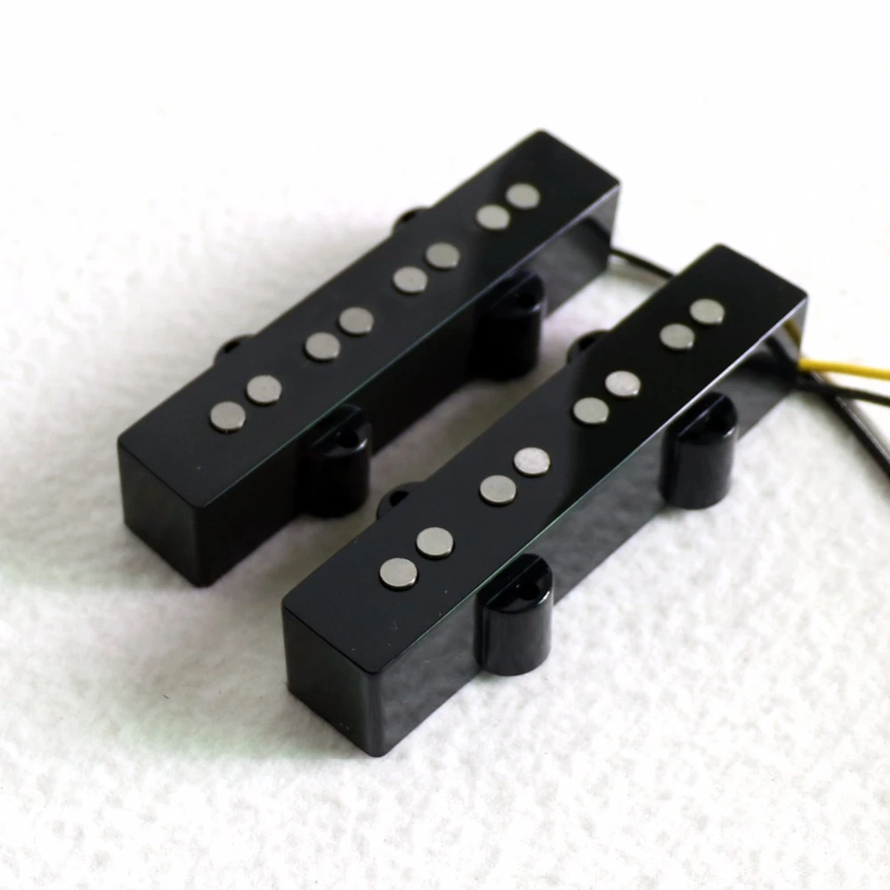 60's Vintage Alnico 5 Magnet 4 String J Bass Pickups With Vulcanized
