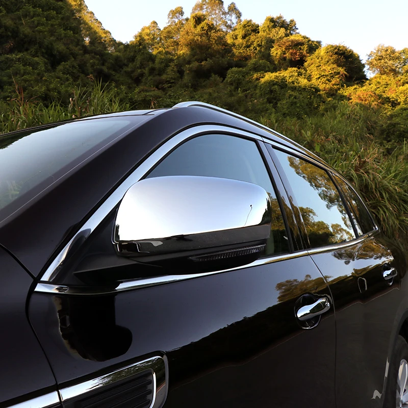 Для Renault Kadjar ABS хромированное зеркало заднего вида, декоративная наклейка, накладка, аксессуары для стайлинга автомобилей, 2 шт
