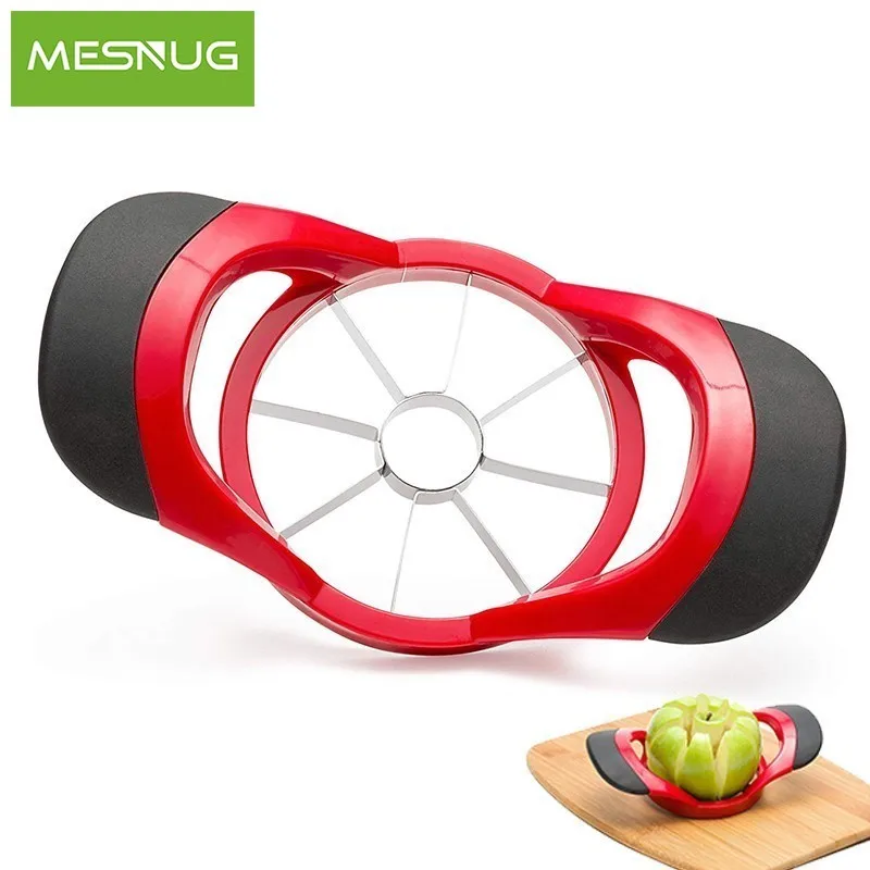 

MESNUG Ultra-Sharp Apple Cutter And Corer Stainless Steel Dishwasher Safe Apple Slicer Divider Gadgets For Kitchen Accessories