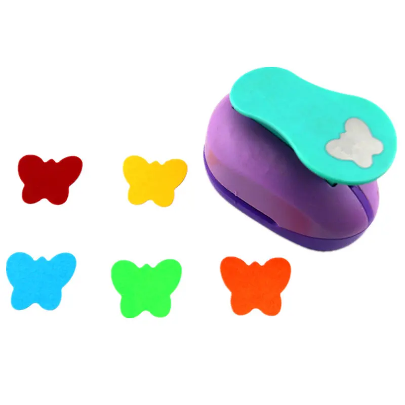 Butterfly 2'' craft punch paper cutter scrapbook child craft tool hole
