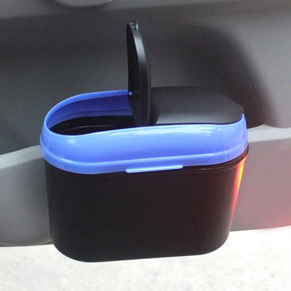 

Car Trash Can, Plastic Garbage Bin, Best Waste Rubbish Litter Container for Vehicle Office Study Room
