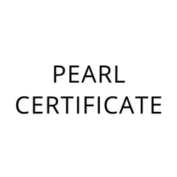 Перл сертификат