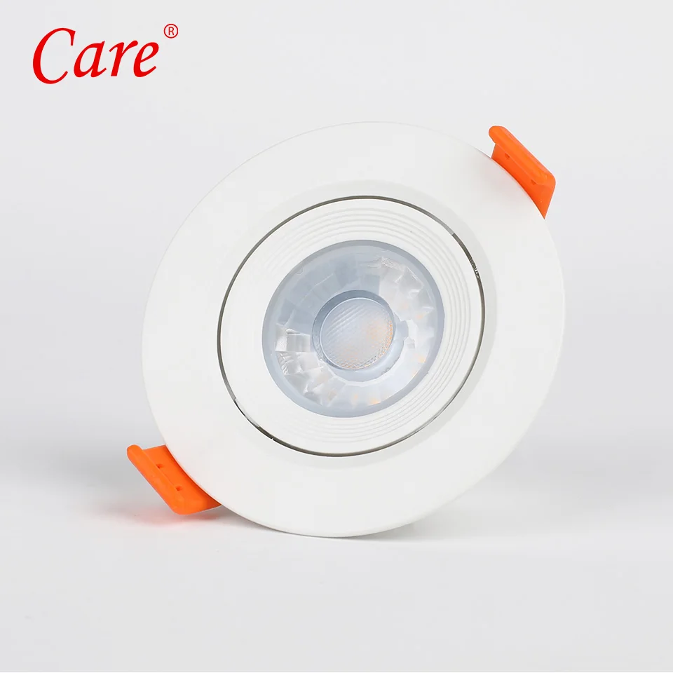 

Care Recessed LED Spotlights 3W 5W 12W LED Downlights 3000K 4000K 6500K Spot Light Decorative Hole Light Lamp for Market/Home