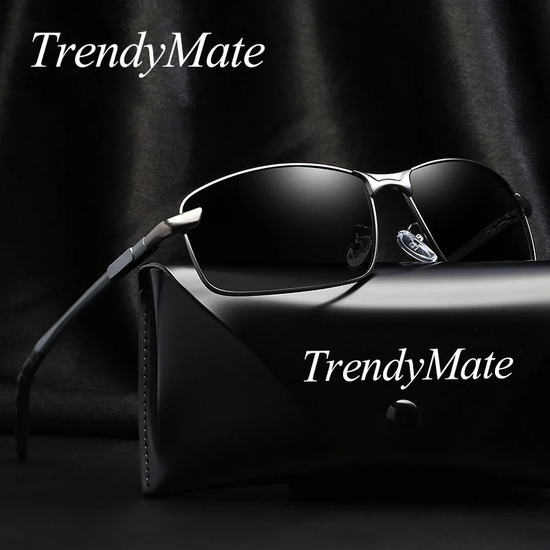 

Aluminum Magnesium Men Polarized Sunglasses Aviation HD Driving Sun Glasses Male Sunglasses lunette soleil homme oculos 5383