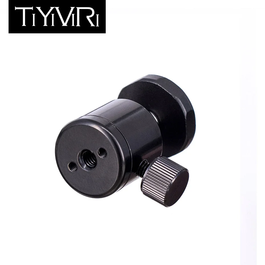 TiYiViRi мини шаровая Головка 1/" крепление для тренога для камеры с шаровой головкой для Nikon Canon DSLR камера Dsr крепление подставка для штатива камеры