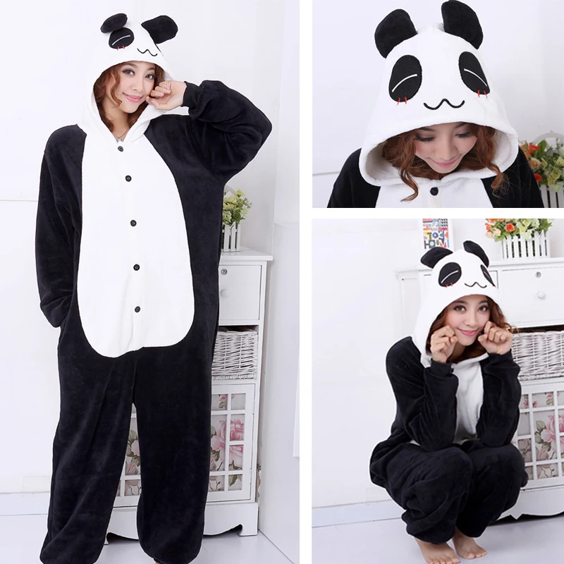 panda pajamas adult